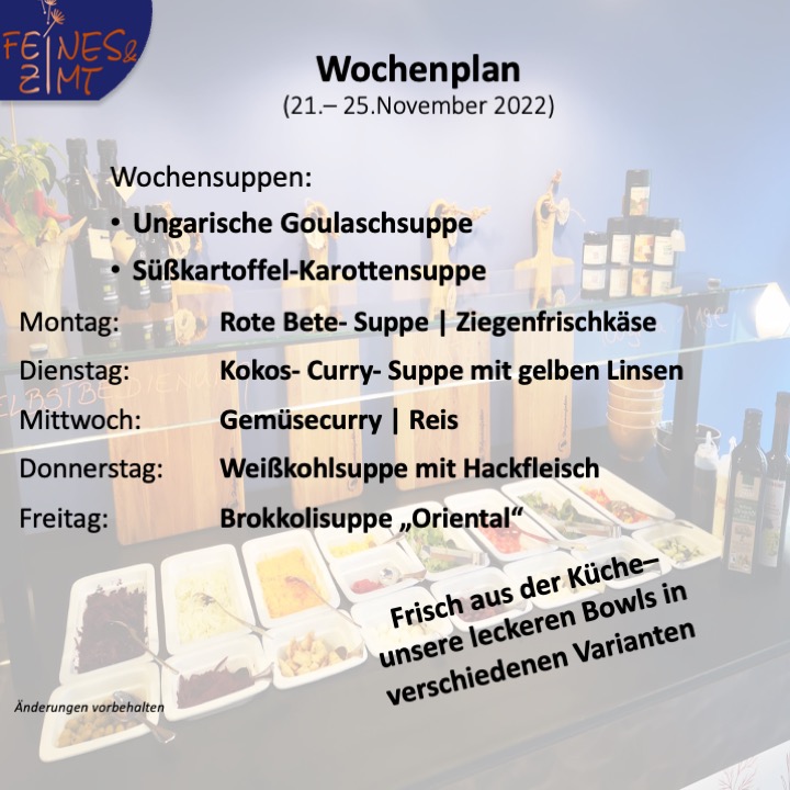 Feines & Zimt Tagesbar, Catering, Feinkost, Hochzeiten Home